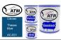 Preview: Citroen, Thasas Blue, AC-631: 1L Lackdose + 1L Klarlack + 500ml Härter - Set, von ATW Autoteile West.